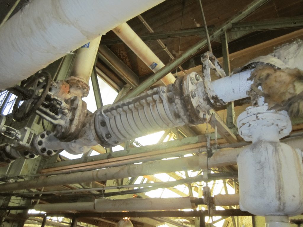 System Redesign and Replacement of Leaking Expansion Joints Mason