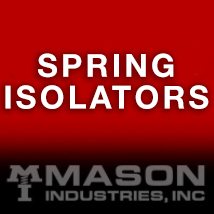 Mason 75LBS 1 Deflection Spring Seismic Anti Vibration Dampener Floor  Mount USA
